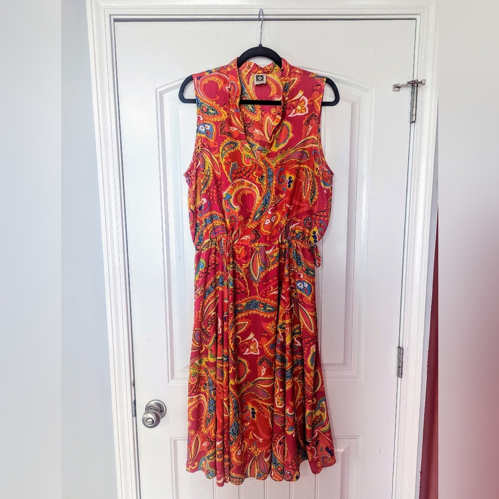 Anne Klein Tie Waist Dress